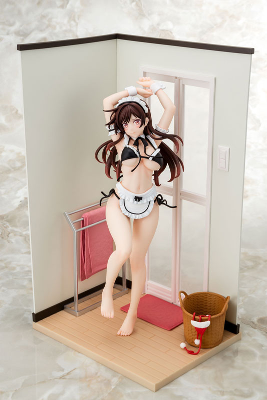 彼女、お借りします 水原千鶴 メイドビキニniお着替えフィギュア 1/6 完成品フィギュア