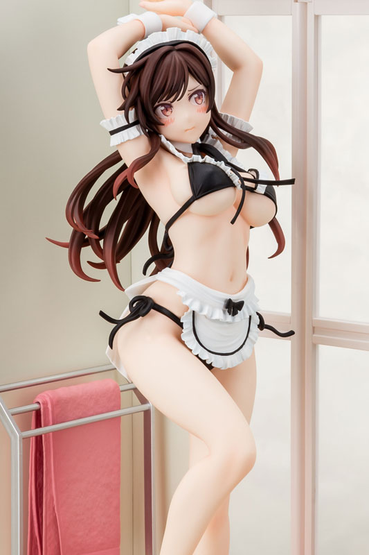 彼女、お借りします 水原千鶴 メイドビキニniお着替えフィギュア 1/6 完成品フィギュア