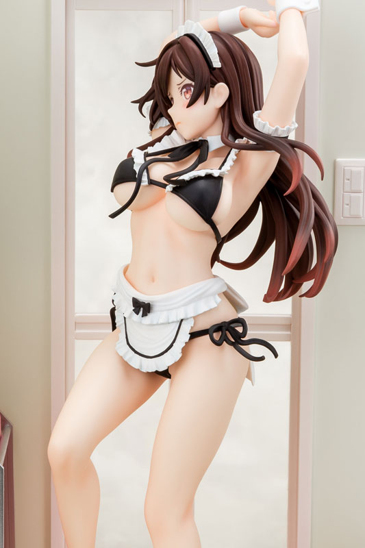彼女、お借りします 水原千鶴 メイドビキニniお着替えフィギュア 1/6 完成品フィギュア