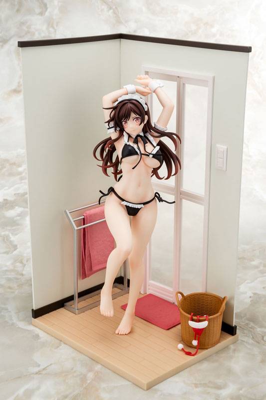 彼女、お借りします 水原千鶴 メイドビキニniお着替えフィギュア 1/6 完成品フィギュア