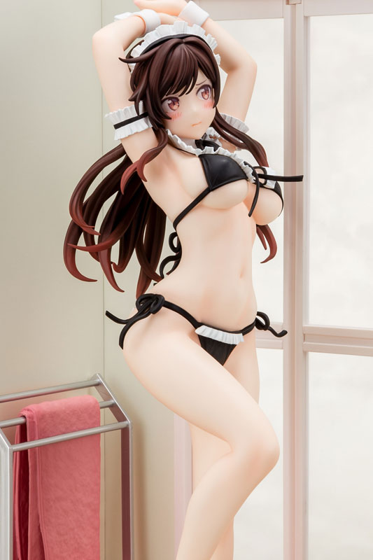 彼女、お借りします 水原千鶴 メイドビキニniお着替えフィギュア 1/6 完成品フィギュア