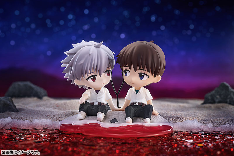 Mini Memory ヱヴァンゲリヲン新劇場版 碇シンジ＆渚カヲル 完成品フィギュア