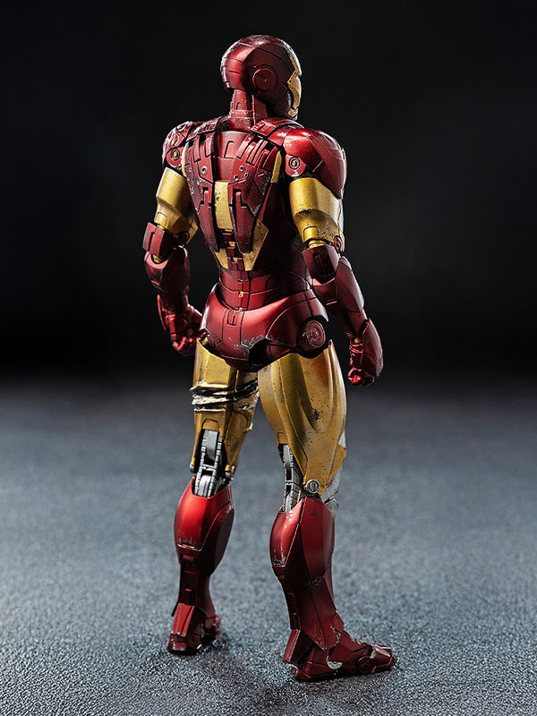 DLX 『インフィニティ・サーガ』 アイアンマン・マーク6(バトルダメージ) 1/12 可動フィギュア