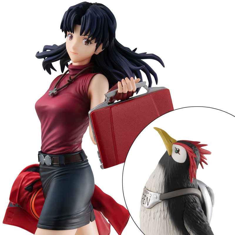 【限定販売】GALSシリーズ ヱヴァンゲリヲン新劇場版 葛城ミサト＆ペンペン 完成品フィギュア