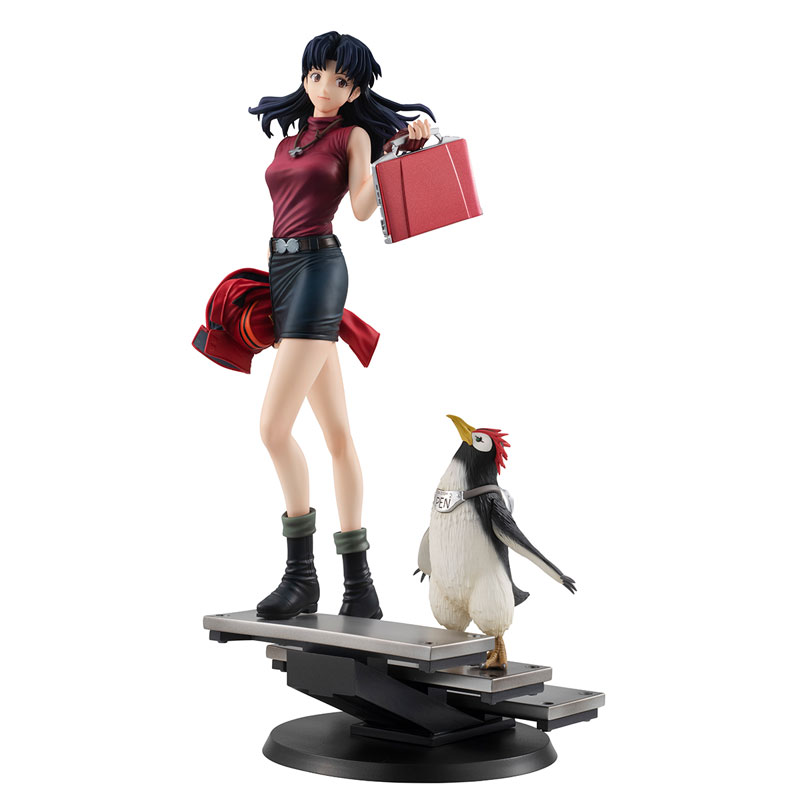 【限定販売】GALSシリーズ ヱヴァンゲリヲン新劇場版 葛城ミサト＆ペンペン 完成品フィギュア
