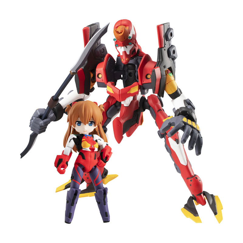 【限定販売】デスクトップアーミー 『ヱヴァンゲリヲン新劇場版』式波・アスカ・ラングレー＆エヴァンゲリオン2号機