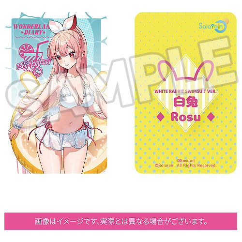 【特典】Rosuuriオリジナルキャラクター 白いウサギRosu 水着Ver. 1/7 完成品フィギュア