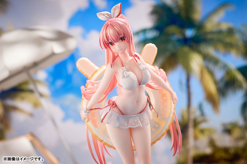 【特典】Rosuuriオリジナルキャラクター 白いウサギRosu 水着Ver. 1/7 完成品フィギュア