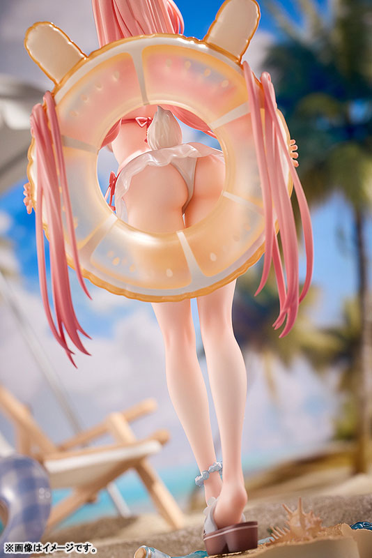 【特典】Rosuuriオリジナルキャラクター 白いウサギRosu 水着Ver. 1/7 完成品フィギュア