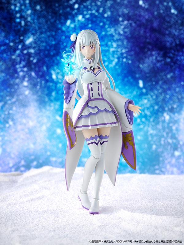 KADOKAWA PLASTIC MODEL SERIES 「Re：ゼロから始める異世界生活」 エミリア プラモデル