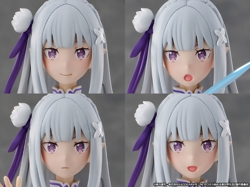 KADOKAWA PLASTIC MODEL SERIES 「Re：ゼロから始める異世界生活」 エミリア DX ver. プラモデル