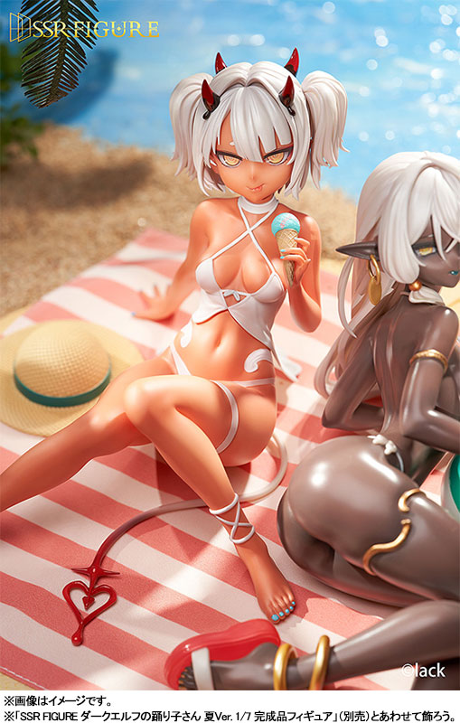 【特典】SSR FIGURE カフェインちゃん 夏Ver. 1/7 完成品フィギュア
