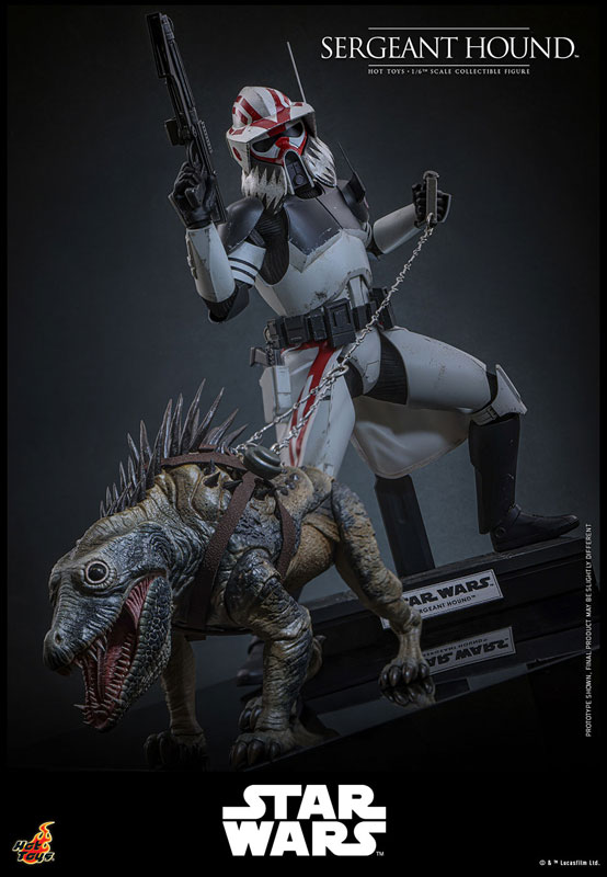 テレビマスターピース スターウォーズ クローンウォーズ 1/6 サージェント・ハウンド 延期前倒可能性大
