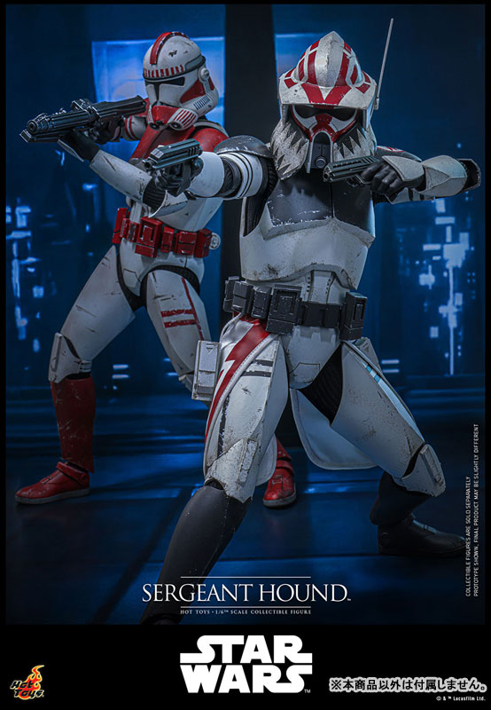 テレビマスターピース スターウォーズ クローンウォーズ 1/6 サージェント・ハウンド 延期前倒可能性大