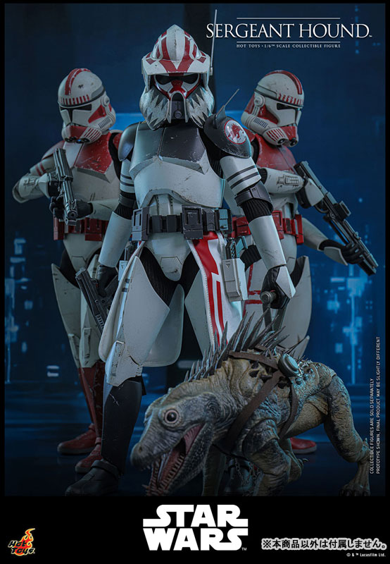 テレビマスターピース スターウォーズ クローンウォーズ 1/6 サージェント・ハウンド 延期前倒可能性大