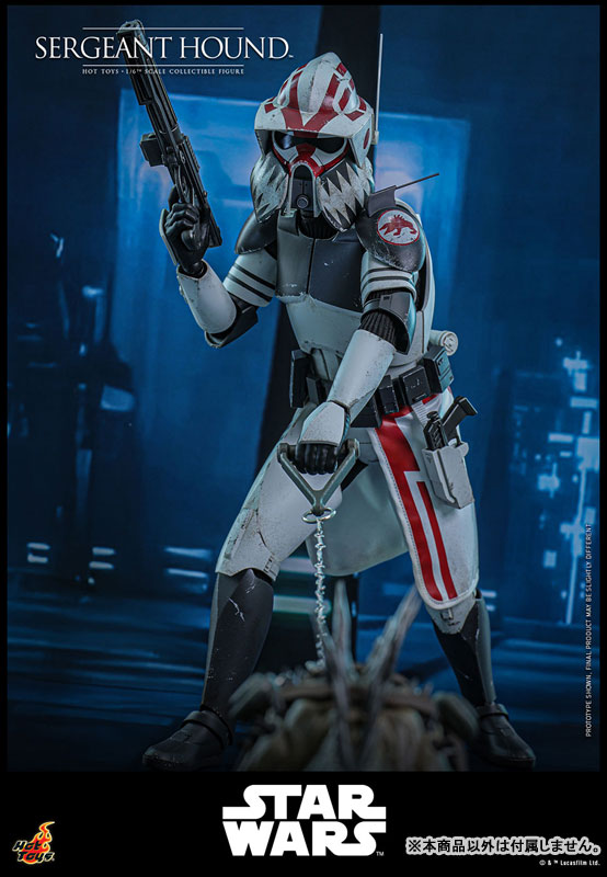 テレビマスターピース スターウォーズ クローンウォーズ 1/6 サージェント・ハウンド 延期前倒可能性大