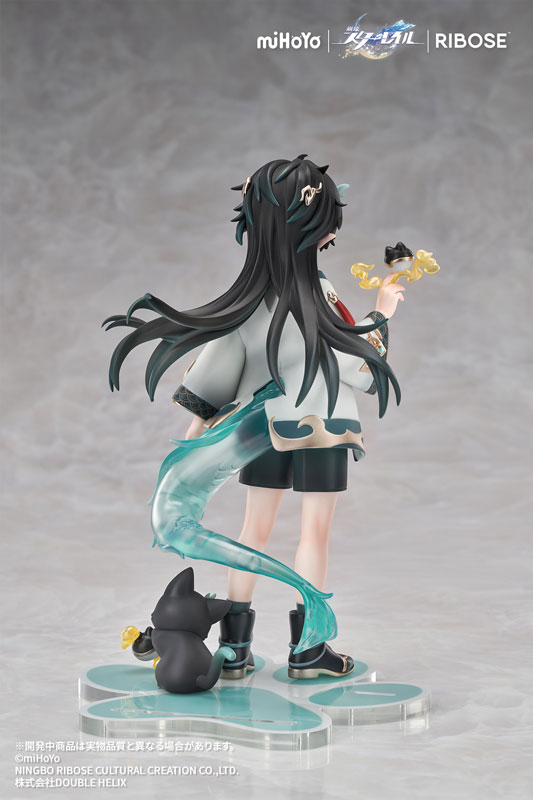 【特典】RISE UP+ 崩壊：スターレイル ちびねこシリーズ フィギュア 丹恒・飲月 Ver. 完成品フィギュア