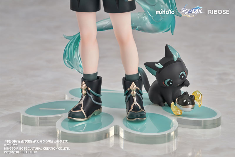 【特典】RISE UP+ 崩壊：スターレイル ちびねこシリーズ フィギュア 丹恒・飲月 Ver. 完成品フィギュア