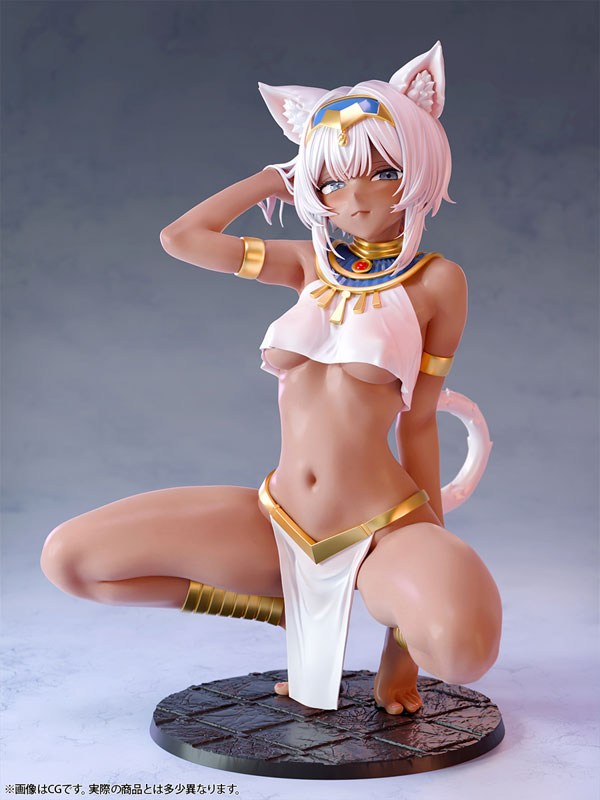 褐色猫娘 ティティ 1/5 完成品フィギュア