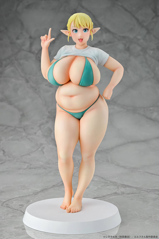 エルフさんは痩せられない。 絵留札 1/7 完成品フィギュア