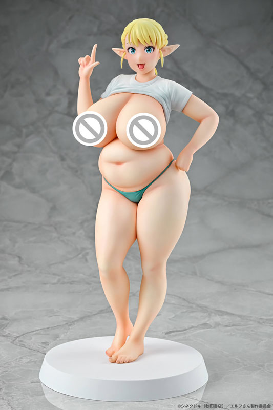 エルフさんは痩せられない。 絵留札 1/7 完成品フィギュア