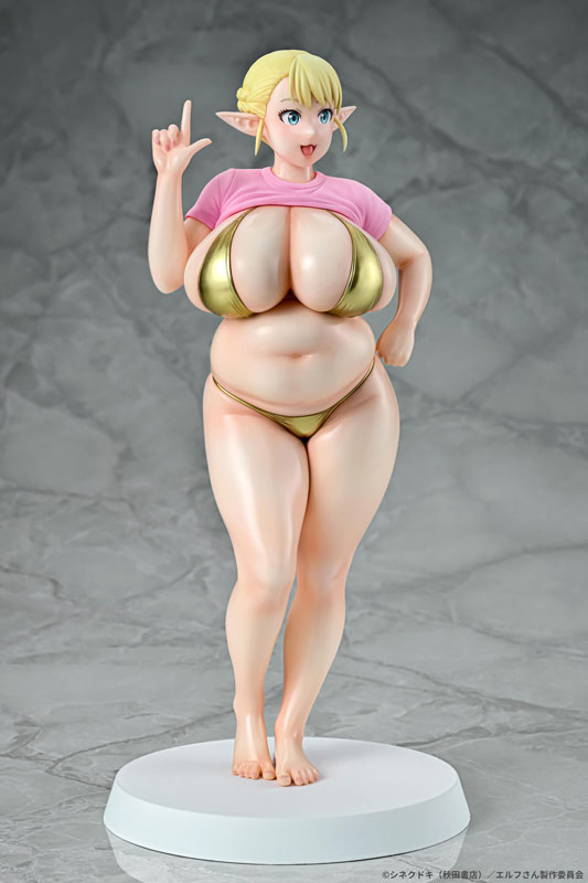 エルフさんは痩せられない。 絵留札 Gold ver. 1/7 完成品フィギュア