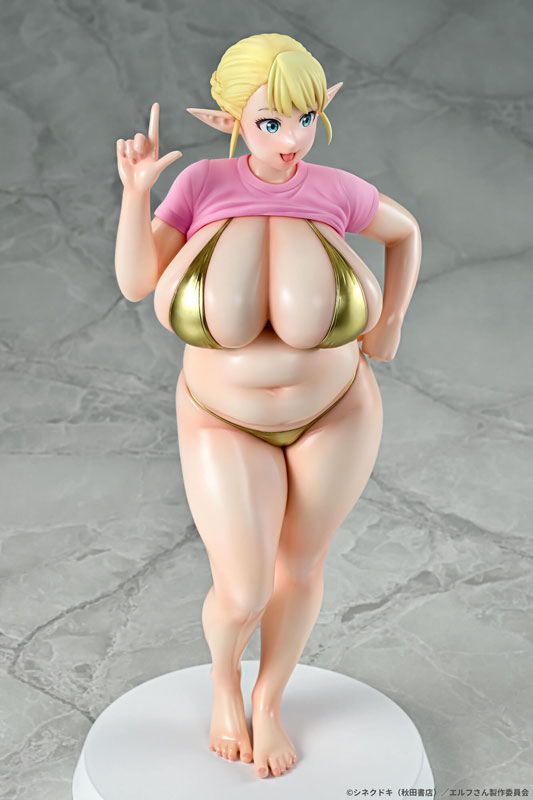 エルフさんは痩せられない。 絵留札 Gold ver. 1/7 完成品フィギュア