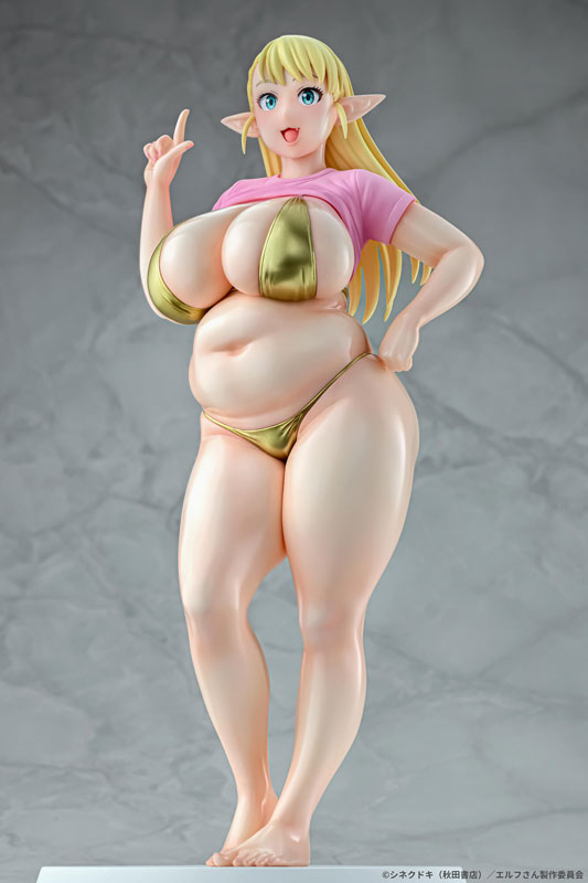 エルフさんは痩せられない。 絵留札 Gold ver. 1/7 完成品フィギュア