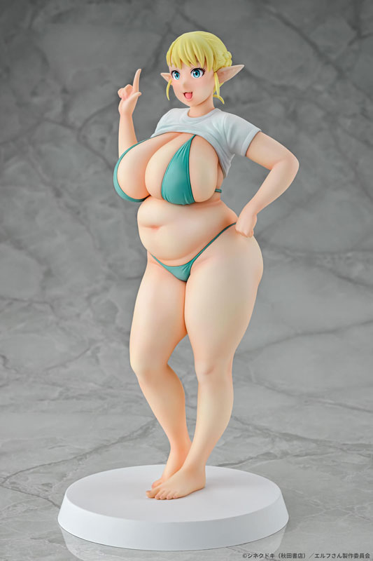 【あみあみ限定特典】エルフさんは痩せられない。 絵留札 1/7 完成品フィギュア