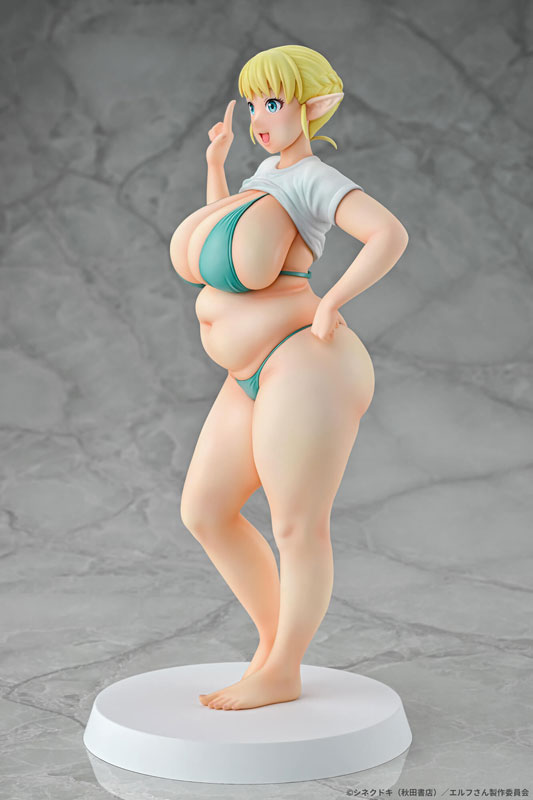 【あみあみ限定特典】エルフさんは痩せられない。 絵留札 1/7 完成品フィギュア