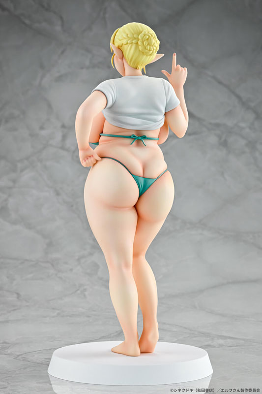 【あみあみ限定特典】エルフさんは痩せられない。 絵留札 1/7 完成品フィギュア