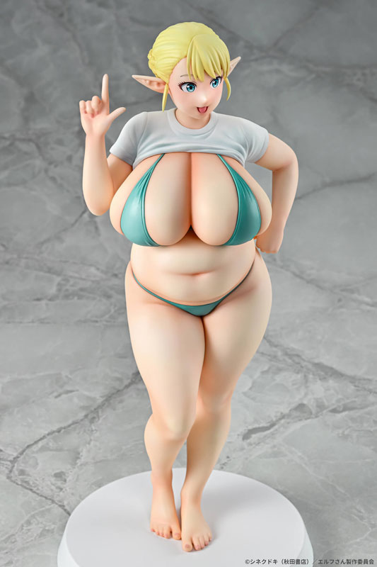 【あみあみ限定特典】エルフさんは痩せられない。 絵留札 1/7 完成品フィギュア