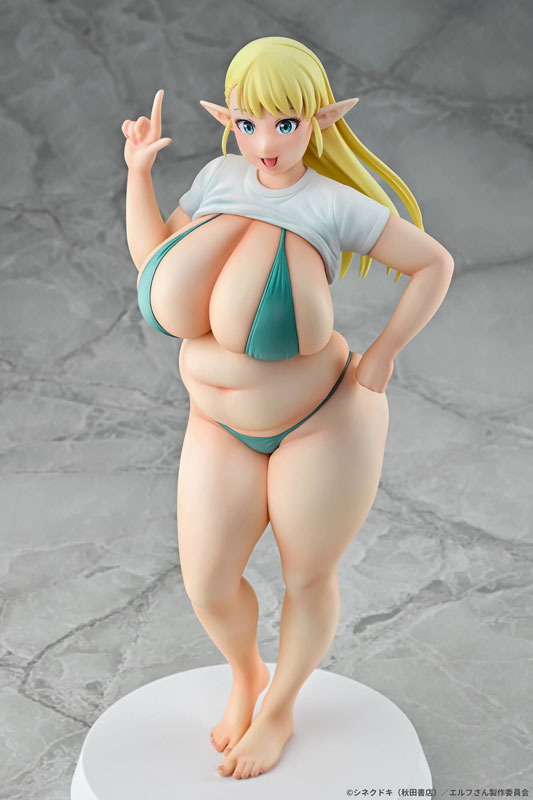 【あみあみ限定特典】エルフさんは痩せられない。 絵留札 1/7 完成品フィギュア