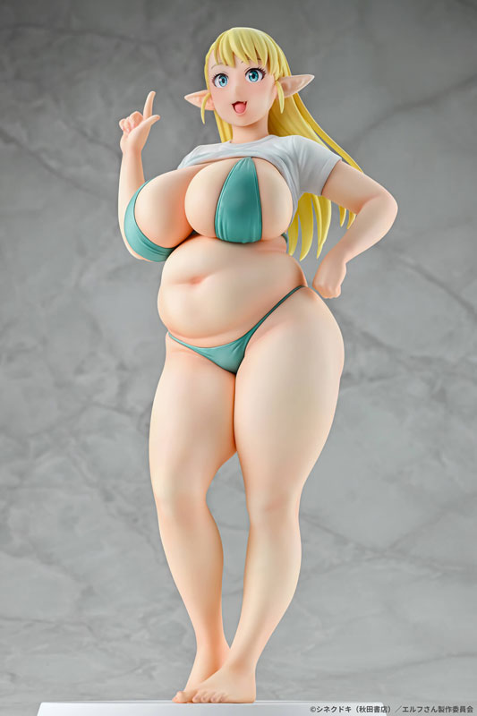 【あみあみ限定特典】エルフさんは痩せられない。 絵留札 1/7 完成品フィギュア