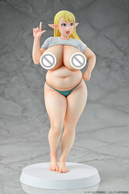 【あみあみ限定特典】エルフさんは痩せられない。 絵留札 1/7 完成品フィギュア