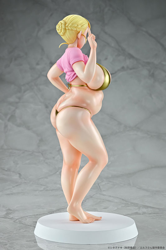 【あみあみ限定特典】エルフさんは痩せられない。 絵留札 Gold ver. 1/7 完成品フィギュア