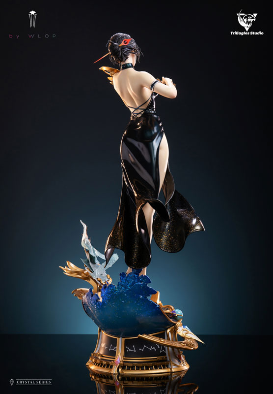 【前入金 銀行振込のみ】雲虫シリーズ 星隕 1/4 スタチュー ブラックエディション