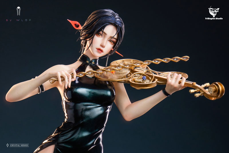 【前入金 銀行振込のみ】雲虫シリーズ 星隕 1/4 スタチュー ブラックエディション