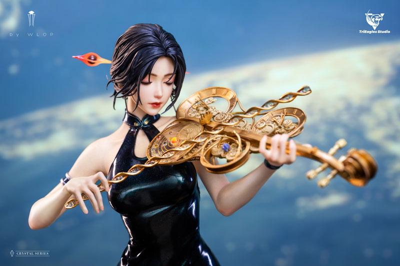 【前入金 銀行振込のみ】雲虫シリーズ 星隕 1/4 スタチュー ブラックエディション EX Ver.