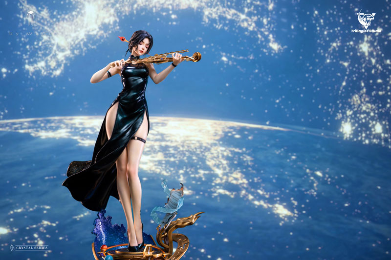 【前入金 銀行振込のみ】雲虫シリーズ 星隕 1/4 スタチュー ブラックエディション EX Ver.