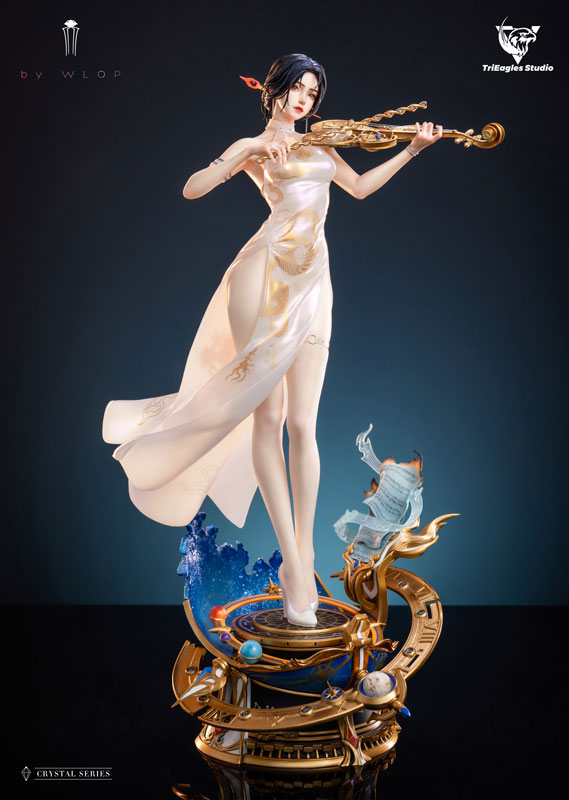 【前入金 銀行振込のみ】雲虫シリーズ 星隕 1/4 スタチュー ホワイトエディション