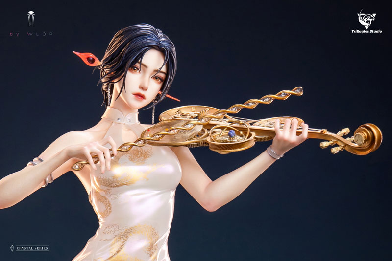 【前入金 銀行振込のみ】雲虫シリーズ 星隕 1/4 スタチュー ホワイトエディション