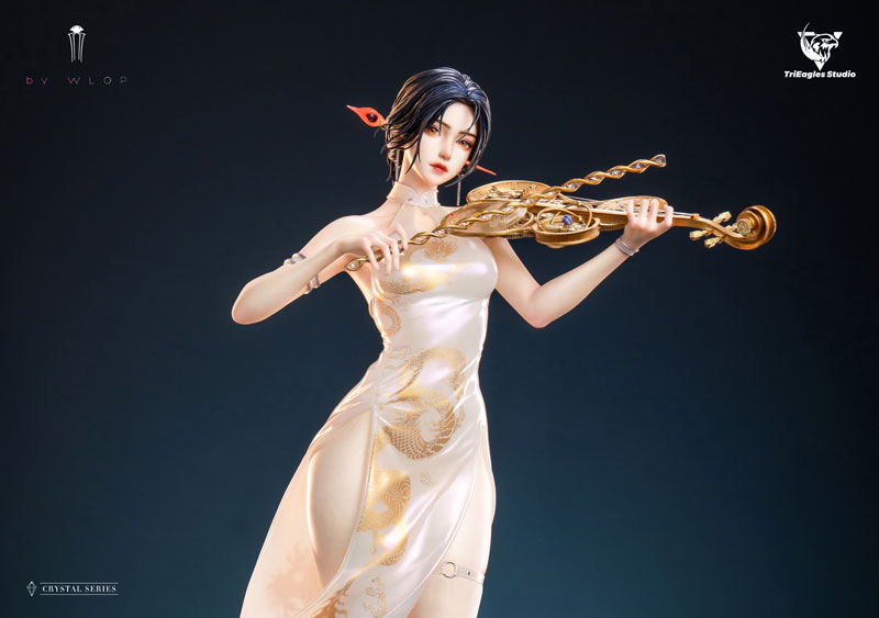 【前入金 銀行振込のみ】雲虫シリーズ 星隕 1/4 スタチュー ホワイトエディション