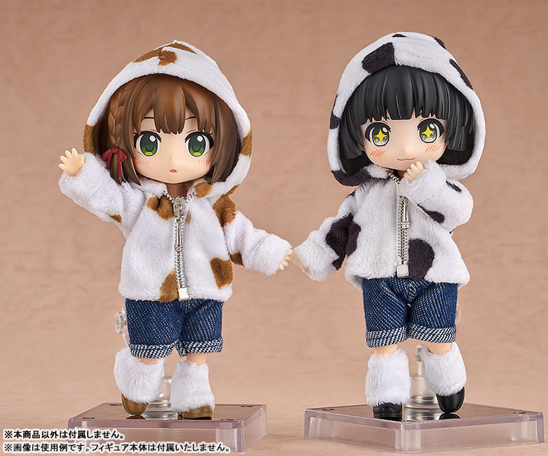 ねんどろいどどーる おようふくセット 動物パーカー コーヒーミルク