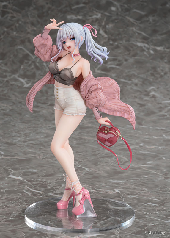 【あみあみ限定特典】『紫音 -Passion Pink-』 illustration by みちきんぐ 1/6 完成品フィギュア