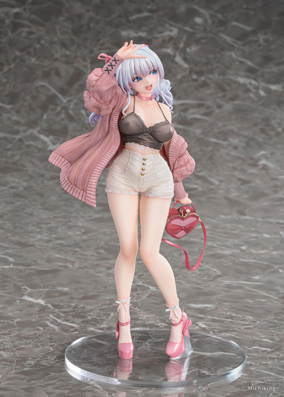 【あみあみ限定特典】『紫音 -Passion Pink-』 illustration by みちきんぐ 1/6 完成品フィギュア
