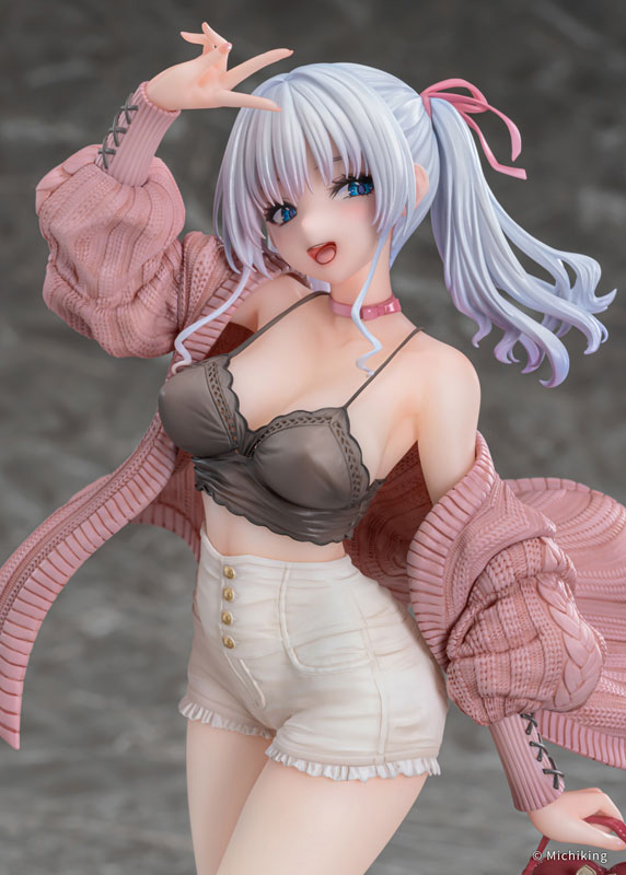 【あみあみ限定特典】『紫音 -Passion Pink-』 illustration by みちきんぐ 1/6 完成品フィギュア