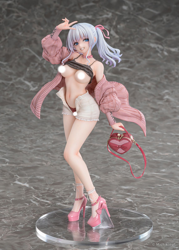 【あみあみ限定特典】『紫音 -Passion Pink-』 illustration by みちきんぐ 1/6 完成品フィギュア
