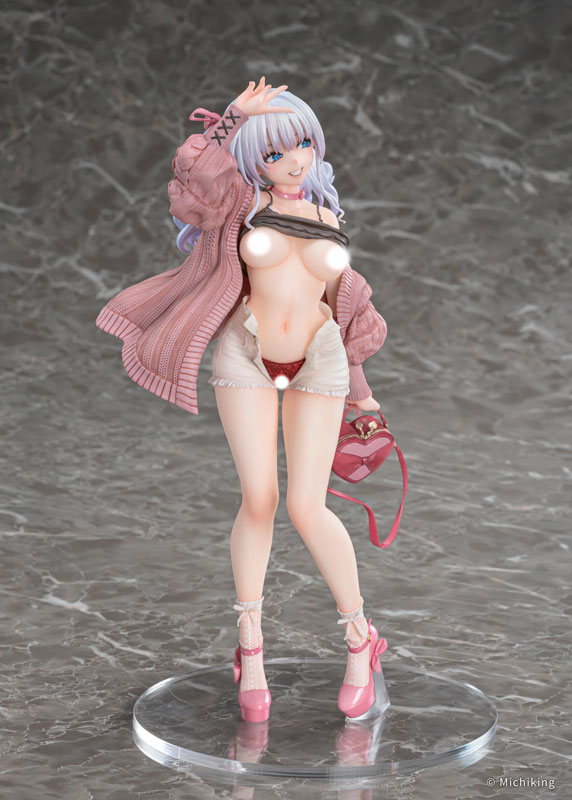 【あみあみ限定特典】『紫音 -Passion Pink-』 illustration by みちきんぐ 1/6 完成品フィギュア