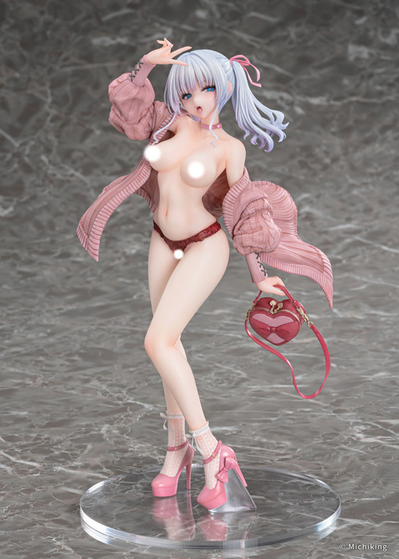 【あみあみ限定特典】『紫音 -Passion Pink-』 illustration by みちきんぐ 1/6 完成品フィギュア
